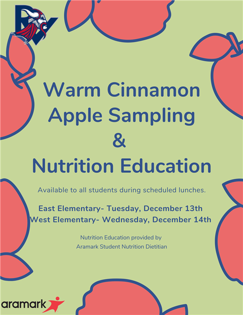 Cinnamon Apple Tasting and Nutrition Education